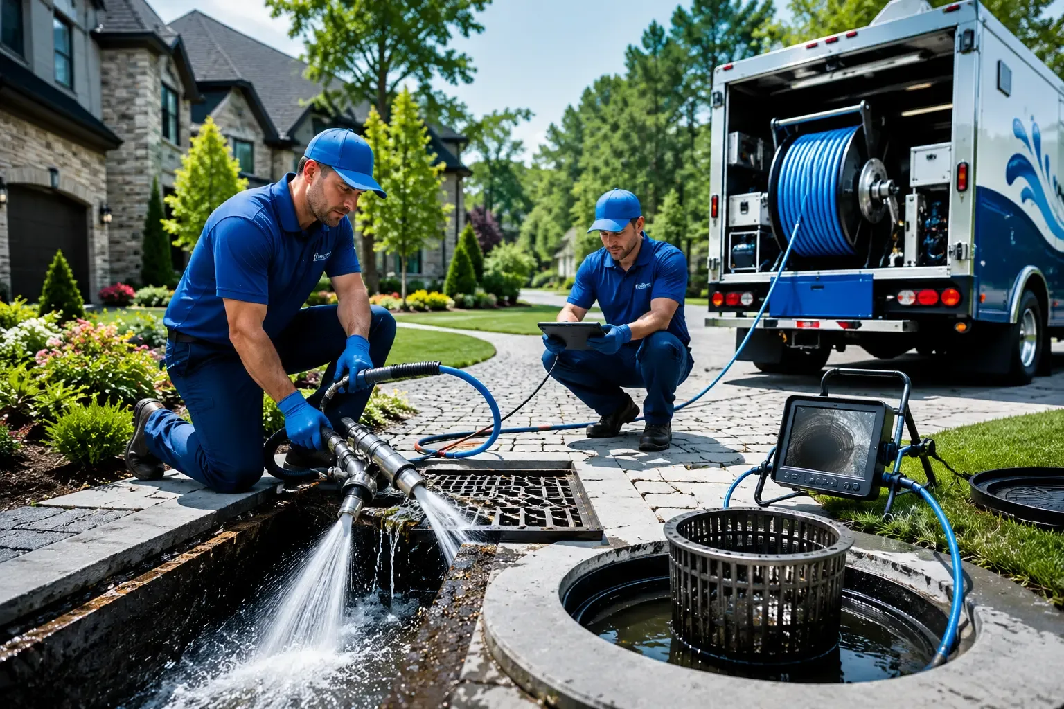 Local outdoor drain cleaning professionals in Blairstown, IA